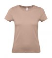 Dames T-shirt B&C E150 TW02T Millenial Pink